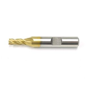 HSS 4FL Single End Stub Endmills