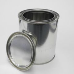 QUART PAINT CAN WITH LID, NO HANDLE