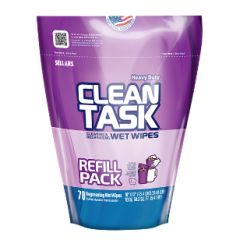 CLEAN TASK REFILL WIPES-70CT