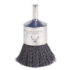 1in .006 CRIMP. STEEL WIRE END BRUSH