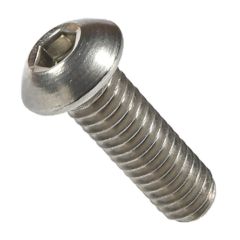 M6-1.00X40(FT) BUTTON HEAD SCREW-SS
