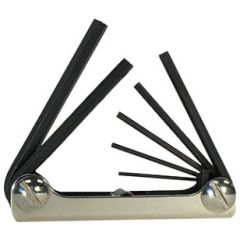 7PC. 1.5-6MM METRIC HEX KEY SET-LING