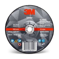 4x1/4x3/8 T27 SILVER GRINDING WHEEL