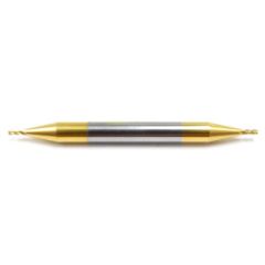 1/32 4FLDE STUB CARBIDE ENDMILL TIN