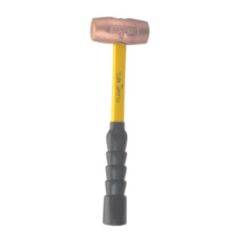3LB BRASS HAMMER W/FIBERGLASS HNDL