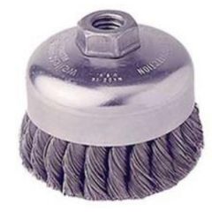 4in SINGLE ROW WIRE CUP BRUSH .014
