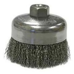 4in CRIMP. WIRE CUP BRUSH