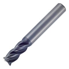 1/2 4FL HP CARBIDE SQUARE ENDMILL V7+A