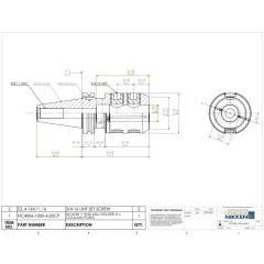 NCAT40 1in ENDMILL COOLANT PORTS