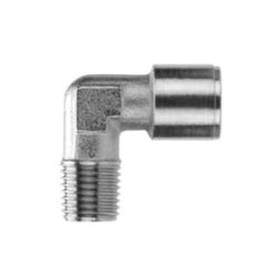 NC FM X ML ELBOW 3/8 NPTF ALPHA FITTING