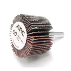 1-1/2X1X1/4 60GRIT AOM OUNTED FLAP WHEEL