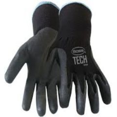 BOSS TECH BLACK GLOVE LARGE