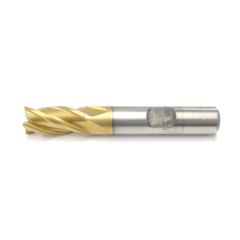 3/8 4FLSE HSS ENDMILL NCC TIN