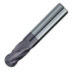 990MA 1.00mm 4FL BALL CARB ENDMILL-TIALN