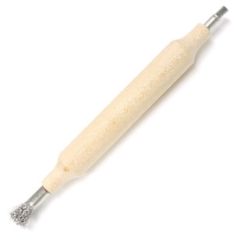 DOUBLE END HAND BRUSH SS .005/.003 WIRE