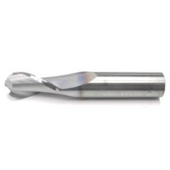 1/2 2FLSE REG BALL CARBIDE ENDMILL TICN