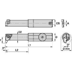 A06NER1 THREADING BORING BAR