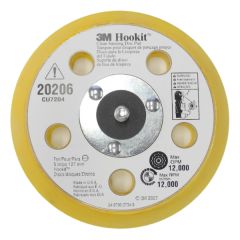 20206 5" 3M HOOKIT MULTI-HOLE DISC PAD