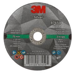 3x.060x3/8 3M T1 SILVER CUT-OFF WHEEL
