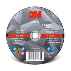 4x.060x3/8 3M T1 SILVER CUT-OFF WHEEL
