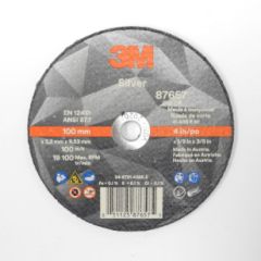 4x.125x3/8 3M T1 SILVER CUT-OFF WHEEL
