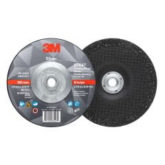 6x1/4x5/8-11 T27 SILVER GRINDING WHEEL