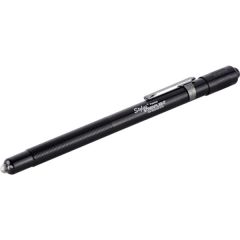 STYLUS BLACK WITH WHITE LED FLASHLIGHT