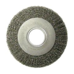 8"x1"x2" .014 MEDIUM CRIMPED WIRE WHEEL