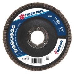4-1/2"x7/8" 60 T29 ABRASIVE FLAP DISC