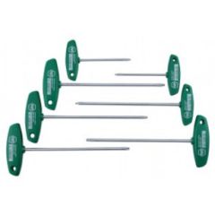 7PC T6-T30 T-HANDLE TORX SET