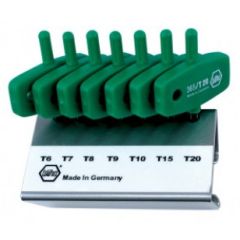 7PC T6-T20 WING STYLE TORX KEY SET
