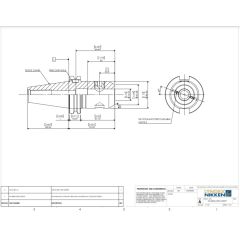NCAT40 3/4 ENDMILL COOLANT PORTS