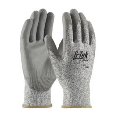 G-TEK KNIT POLYKOR GLOVE POLY COATED-LG