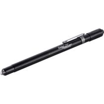STYLUS BLACK WITH WHITE LED FLASHLIGHT